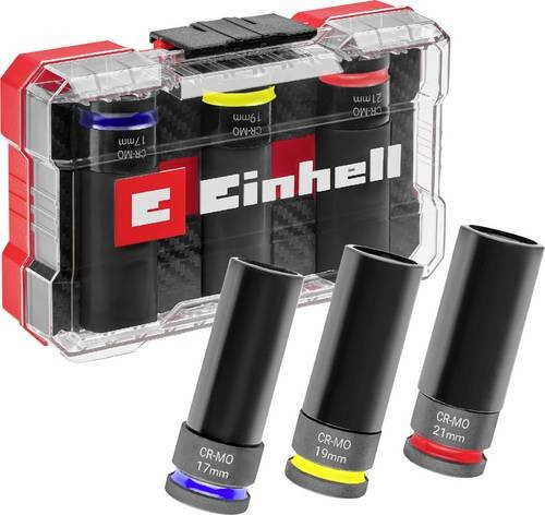 Einhell Impact Bit- und Steckschlüssel-Set 1/2 Zoll aus Chrom-Molybdän-Stahl - Bild 2