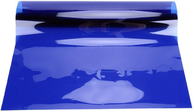 Blauer Lichtfilter aus Kunststoff zur Farbkorrektur für die Beleuchtung - Bild 1