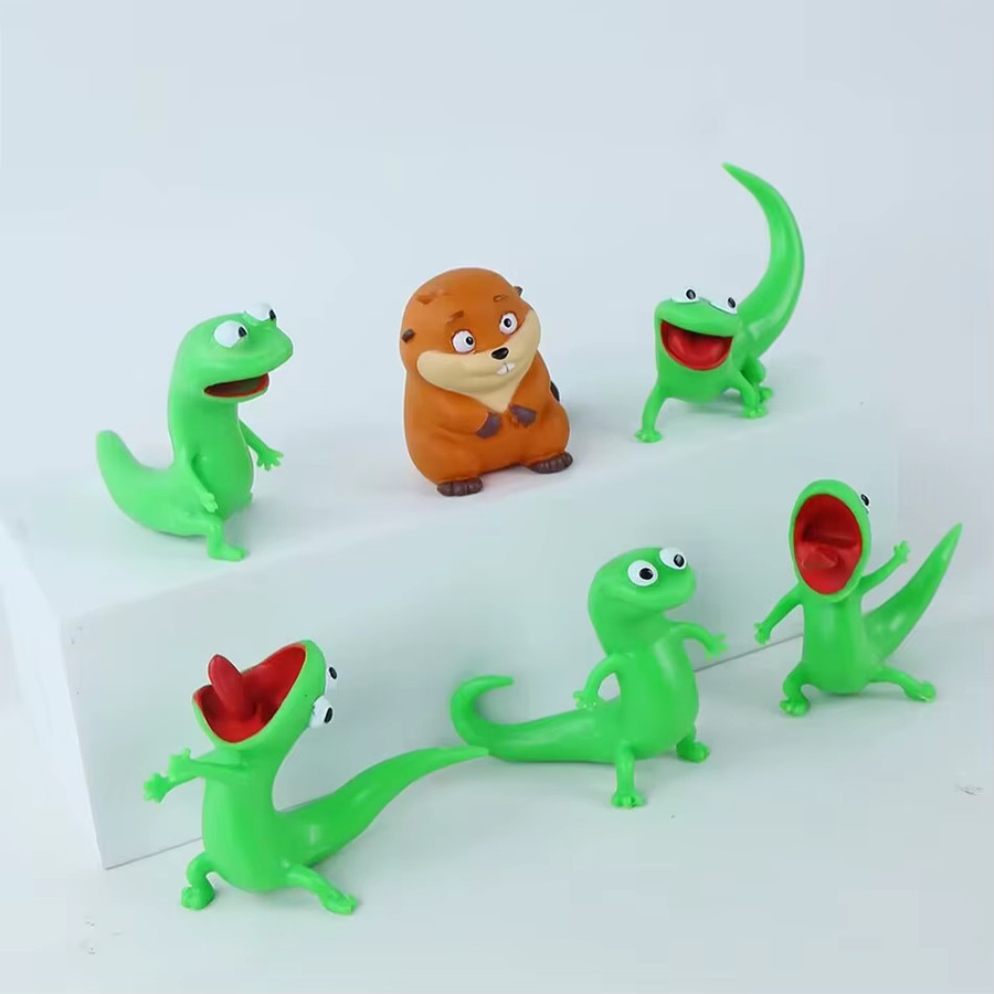 Bandai Tom Hoppers Grüne Eidechse, Anime-Figur, PVC, Einzelfigur - Bild 2