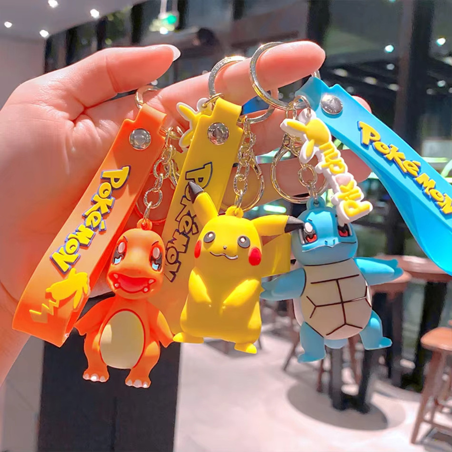 Potdemiel Pokémon Pikachu Schlüsselanhänger, 6-teiliges Set - Bild 2