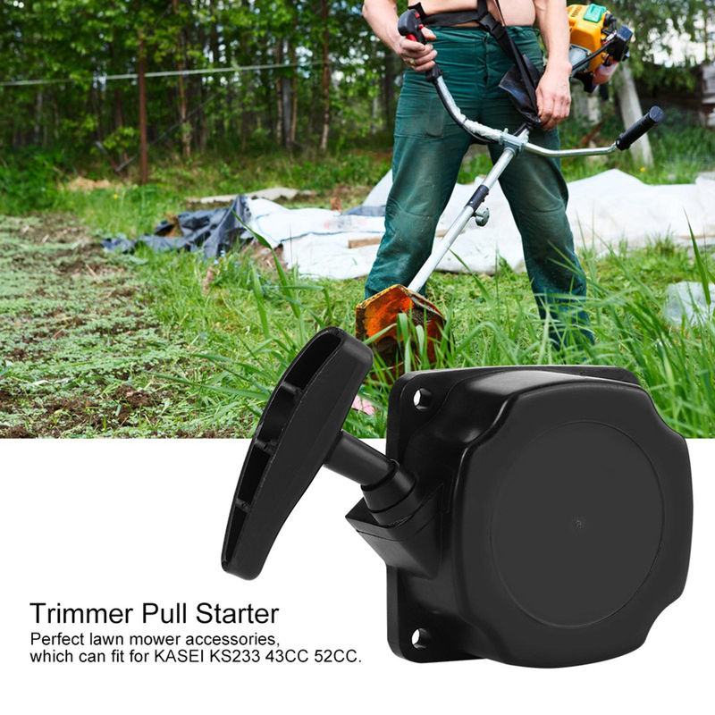 Kkmoon Seilzugstarter Ersatz für KASEI Rasenmäher und Trimmer, passend für KS233 43CC 52CC 1E40F-5 44F-5 aus Kunststoff - Bild 8
