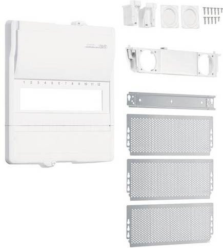 Hager Ausbaupaket Volta hybrid 12PLE für Stromkreisverteiler 48PLE Media VZ01NWH - Bild 1