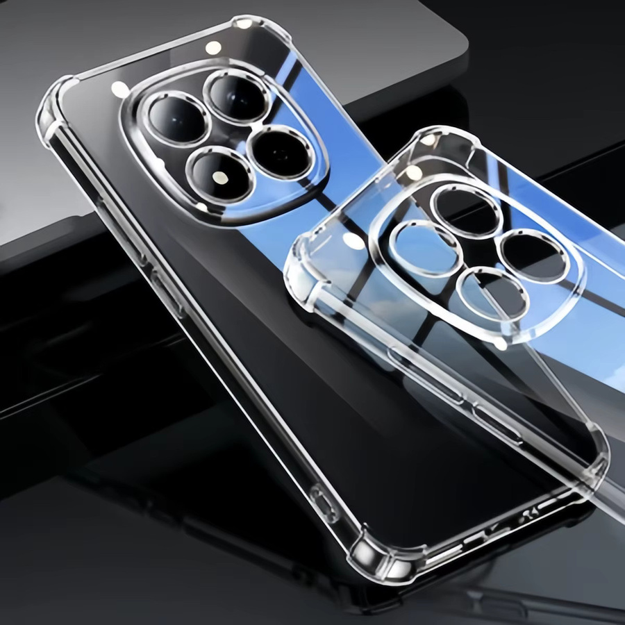 Stoßfeste transparente TPU Schutzhülle für Xiaomi Redmi Note 15 Pro+, Redmi Note 15 Pro 5G/4G und Redmi Note 15 4G/5G - Bild 1