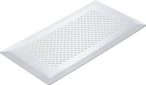 Stiebel Eltron LVE FG-BW Luftgitter zur Bodenmontage in Weiß und Edelstahl - Bild 1