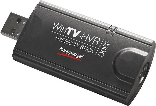 Hauppauge WinTV HVR-935HD Digitaler und analoger TV-Empfänger mit DVB-C und DVB-T2 in Schwarz via USB 2.0 - Bild 1