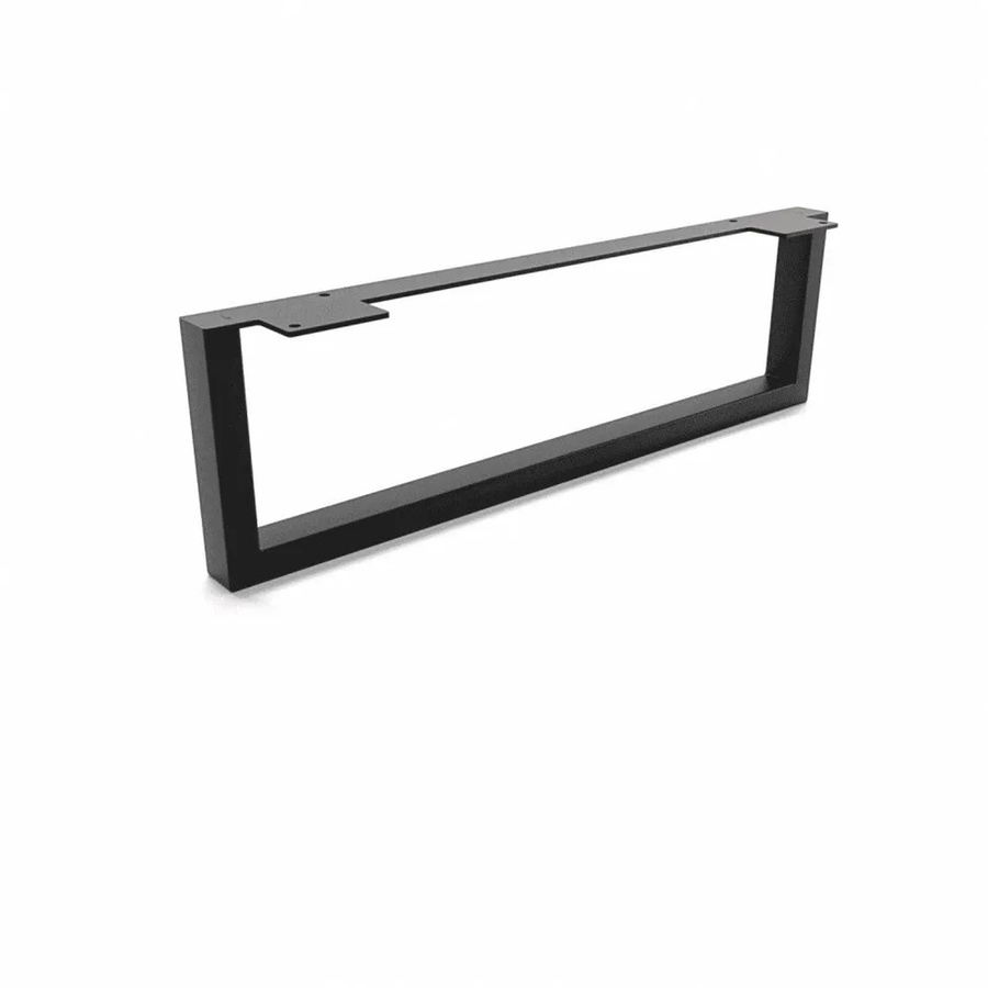 HEVVA Möbelbein GRAZ in Schwarz, Höhe: 15 cm, Tiefe: 50 cm - Bild 2