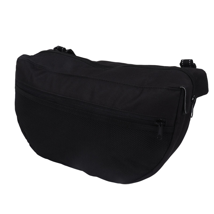 KONNWEI Seitliche Umhängetasche für Kinderwagen, Wasserdichte Satteltasche und Organizer für Reisen, Schwarz - Bild 2
