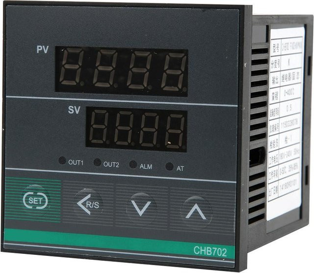BERM CHB702 Intelligenter digitaler Thermostat Temperaturregler mit SSR-Ausgang in Schwarz - Bild 1