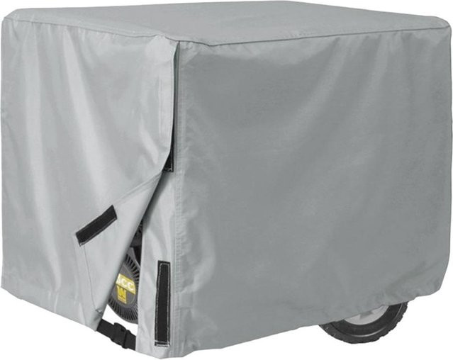 TOMTOP JMS Schutzhülle für elektrischen Generator aus Polyester, grau, wasserdicht und staubdicht für Garten und Terrasse - Bild 1