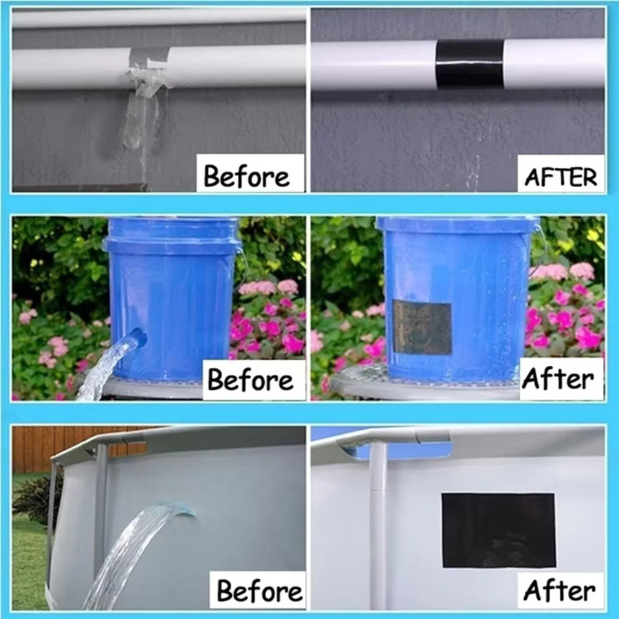 Wasserdichtes Faserband zur Reparatur und Abdichtung von Lecks, B/B/H: 150 x 10 x 10 cm - Bild 3