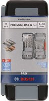 Bosch HSS Metall-Spiralbohrer-Set 18-teilig geschliffen DIN 338 mit Zylinderschaft - Bild 2