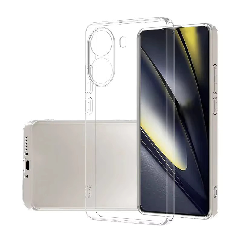 Xiaomi Poco X7 Pro Hülle, ultradünne TPU Schutzhülle, transparent - Bild 3