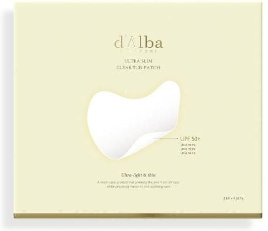 d'Alba Ultra Slim Clear Sonnenpflaster, 12 Stück, Unisex - Bild 1