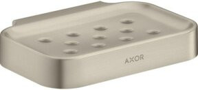 Hansgrohe Axor Uni. Circular Seifenschale für die Wandmontage, Silber, Breite: 12,7 cm, Tiefe: 9,0 cm - Bild 1