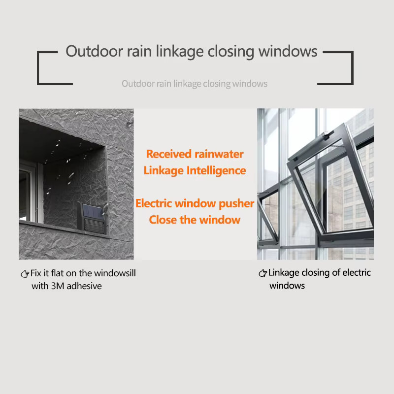 Tuya Zigbee Regensensor mit Echtzeit-Regenwarnungen, solarbetrieben und IP65 wasserdicht für Smart Home Garten- und Bewässerungssysteme in Schwarz oder Weiß - Bild 4