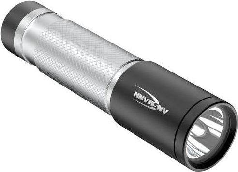 Ansmann Daily Use 70B LED Taschenlampe aus Aluminium, schwarz-grau, 70 lm - Bild 1