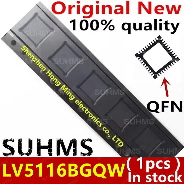 SUHMS LV5116B LV5116BGQW QFN-40 in Schwarz - Bild 1