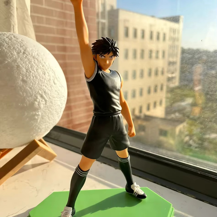 Bandai Captain Tsubasa Actionfigur, Ozora Tsubasa, Hyuuga Kojirou, Wakabayashi Genzou, PVC, 18cm - Bild 4
