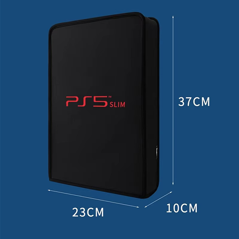 Sony Staubschutzhülle für PS5 Slim Konsole Digital & Disc Edition, Schwarz - Bild 4