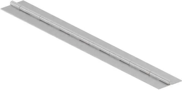 FeNau Klavierband aus Stahl in Silber, zum Anschweißen, B/H/T: 60 x 1980 x 2,0 mm - Bild 1