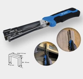 Brilliant Tools Hammertacker für Drahtklammern in Blau aus Metall - Bild 1