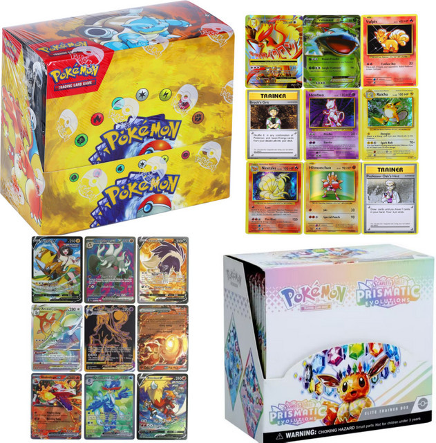 Potdemiel Pokémon-Karten Komplettset, 36 Packungen, ab 3 Jahren - Bild 1