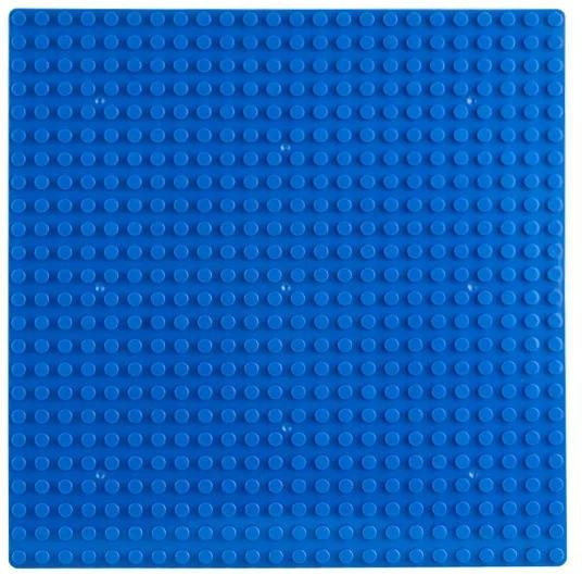 Yiran toy Grundplatten 24*24 Noppen Bausteine Montageplatte, Blau - Bild 1