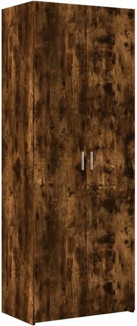 vidaXL Highboard Räuchereiche Modern Braun B: 70 cm, T: 42,5 cm, H: 185 cm - Bild 1