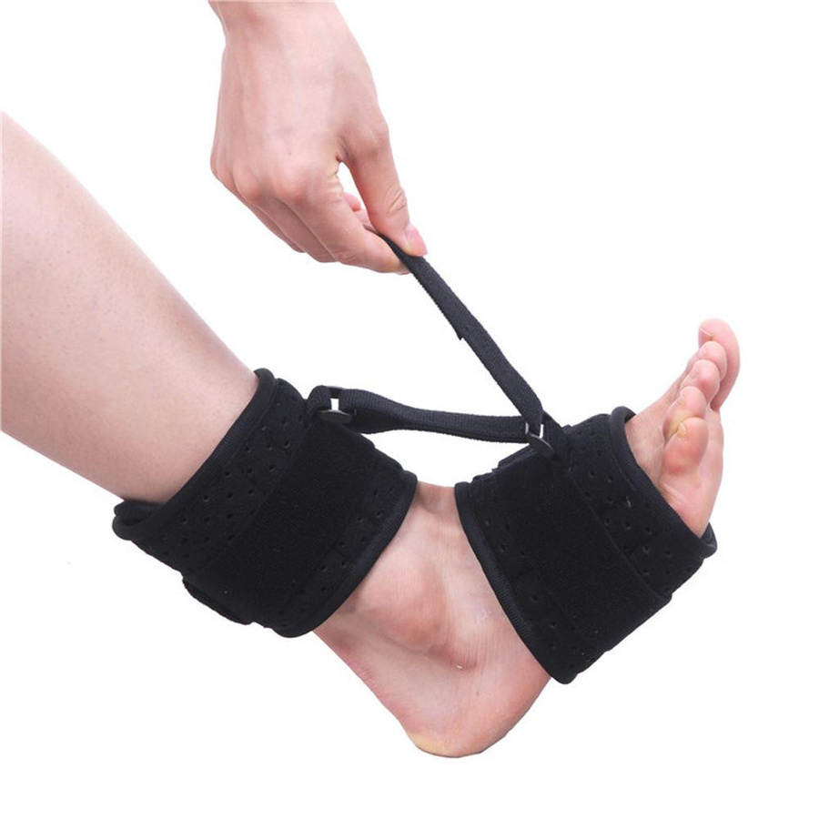 Orthopädische Fußheberorthese, Unisex, Schwarz - Bild 3