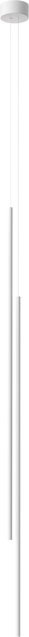 Flos My Lines Pendelleuchte in Silber mit dimmbarer LED und linearem Design - Bild 1