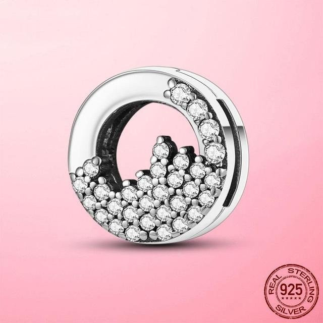 FOXANRY Jewelry Charm Biene, 925 Silber, Zirkonia, Damen - Bild 1