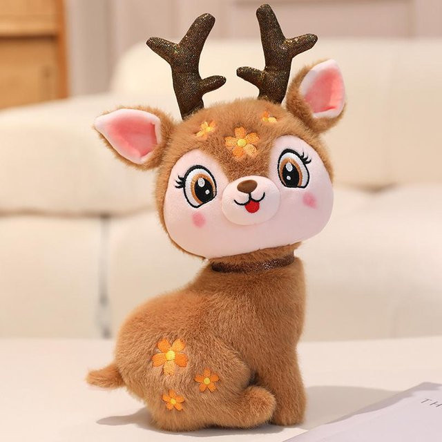 FLFLTOY Kawaii Reh Plüschtier Puppe, Plüsch / Textil, ab 14 Jahre - Bild 1