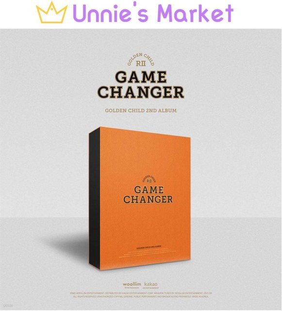 Golden Child, Golden Child 2. Album [Game Changer], Limitierte Edition, CD, orange - Bild 1