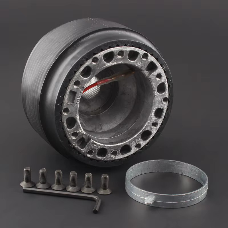 TrichTu Mount 6-Loch-Lenkradnabenadapter-Bausatz für Renault Clio MK1 MK2, Twingo, Megane, Scenic und Laguna - Bild 1