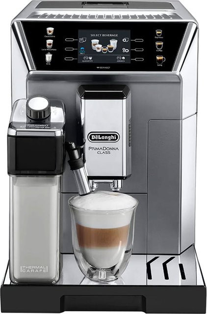 DeLonghi ECAM 550.85.MS Primadonna Class Kaffeevollautomat silber mit App-Steuerung und integriertem System - Bild 1