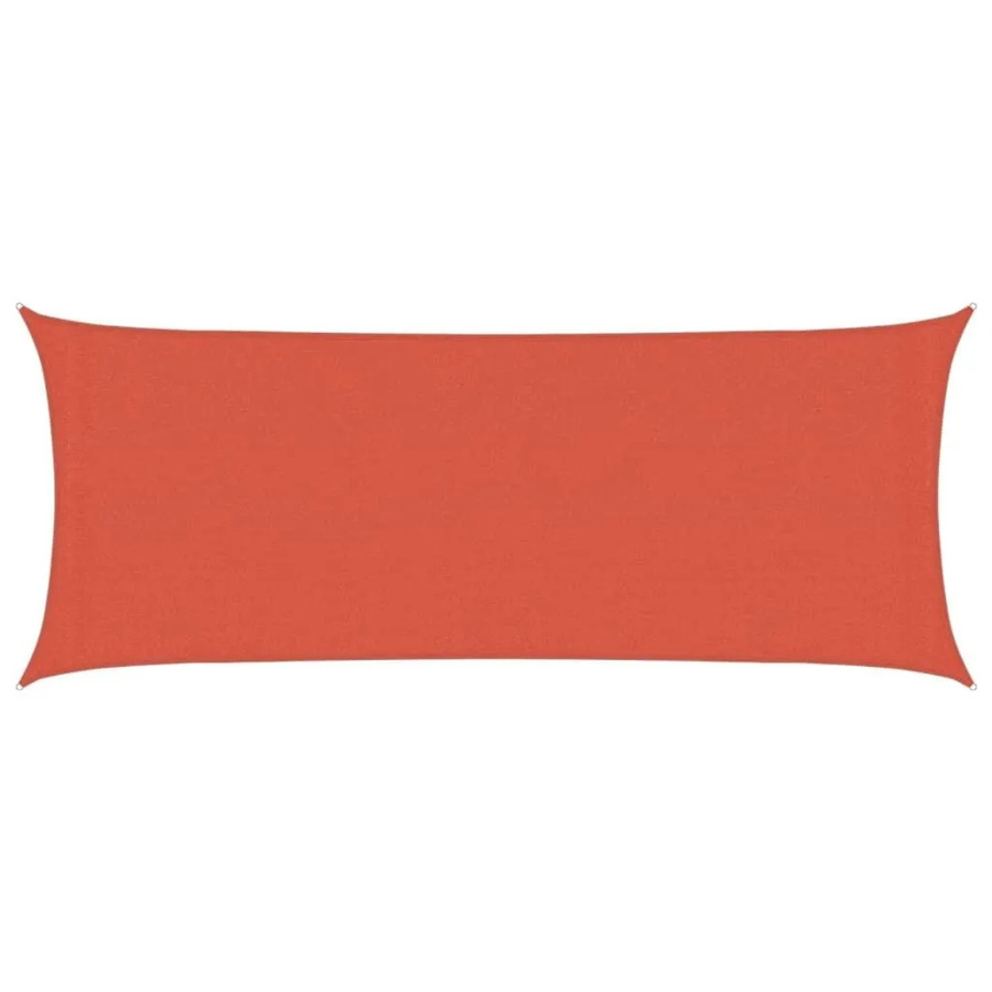 Furnicato Sonnensegel aus HDPE in Terrakottarot, Rechteckig, B x T: 2 x 4,5 m - Bild 2
