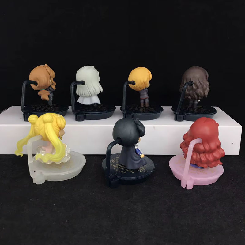 Bandai Sailor Moon 25th Anniversary Dark Kingdom Ver. PVC Action Figure Set aus 7 Teilen, mehrfarbig - Bild 3