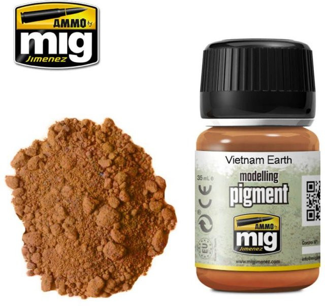 AMMO by MIG Jimenez Pigment Vietnam Earth, Braun - Bild 1