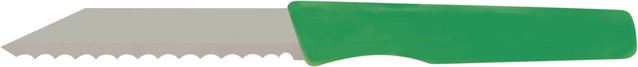 Schneider Brötchenmesser mit Schutzhülle in Grün, Gesamtlänge: 18,5 cm, Klingenlänge: 8,7 cm - Bild 1