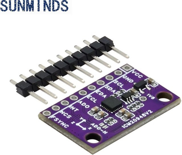YOINNOVATI ICM20948V2 9DOF 9-Achsen-Sensormodul in Lila als Ersatz für MPU-9250 und MPU-9150 - Bild 1