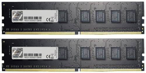 G.Skill Value Series DDR4 RAM Kit 64 GB (2 x 32 GB) 2666 MHz Schwarz F4-2666C19D-64GNT - Bild 1