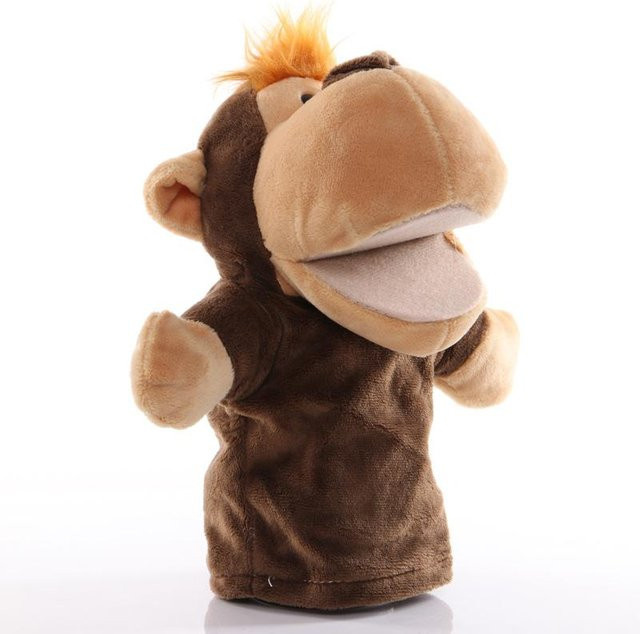 Yiran toy Stofftier Handpuppe, Löwe Affe, Plüsch / Textil - Bild 1