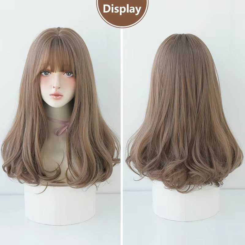 7JHH WIGS Perücke, honigblond, lang, gewellt, Damen - Bild 3