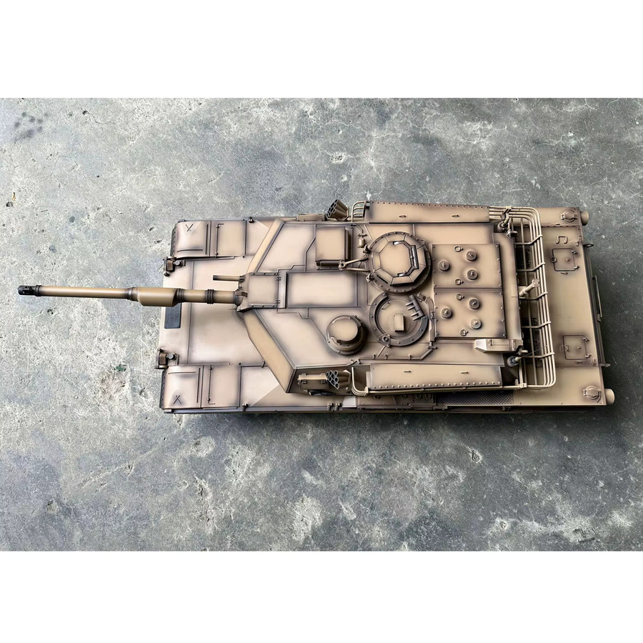 Henglong M1A2 Abrams Panzer, 1:8 Maßstab, Vollmetall, ferngesteuert - Bild 2
