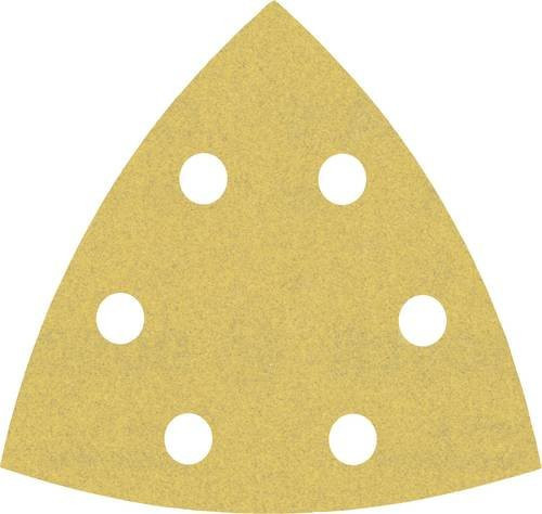 Bosch Expert C470 Deltaschleifpapier gelocht Körnung 180 gelb B: 9,3 cm x L: 9,3 cm - Bild 1