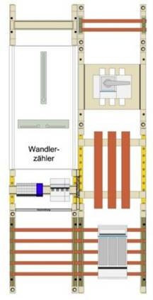 Hager Wandlerfeld UF32WG1-LS in Weiß - Bild 1