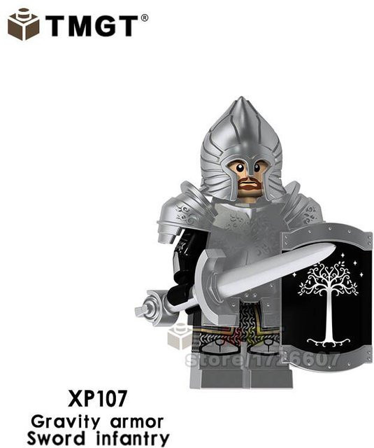 Hello Bricks Game Of Thrones Jaime Lannister Barristan Selmy, Bausteinspielzeug, violet - Bild 1