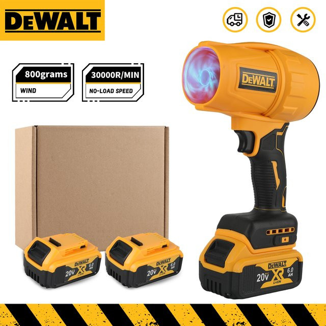 DEWALT Akku-Laubbläser 20V in Gelb mit Akku - Bild 1