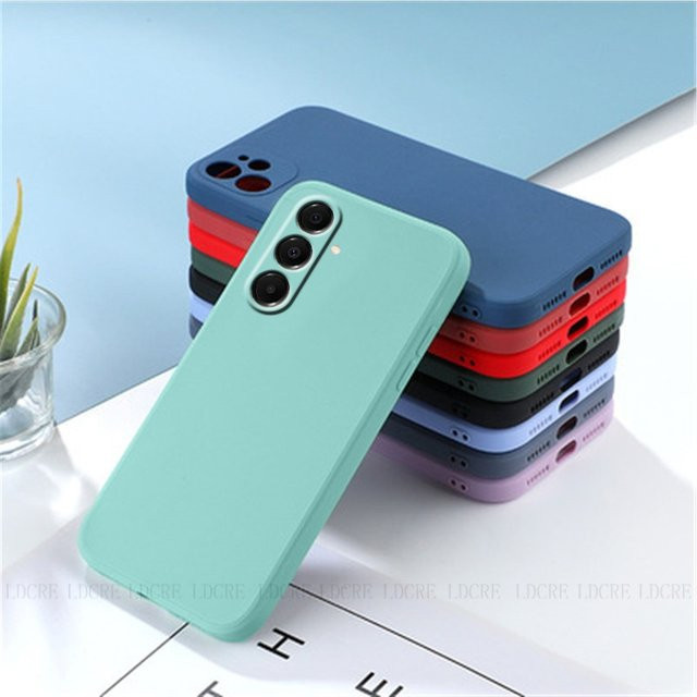 Samsung Galaxy S25 FE Schutzhülle aus weichem TPU in Blau - Bild 1