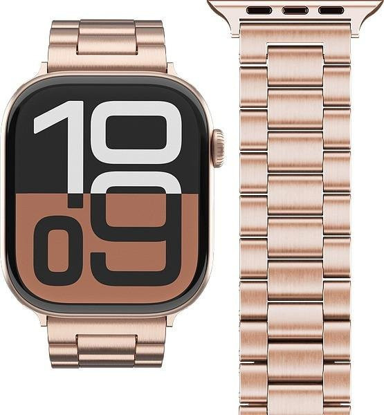 Vonmählen Uhrenarmband Edelstahl, Roségold, Unisex, 40 | 41 | 42 mm - Bild 1
